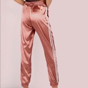 Satin Luxe Trainer Joggers